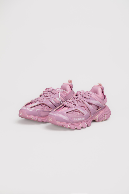 Кросівки track sneaker рожева шкіра 042117