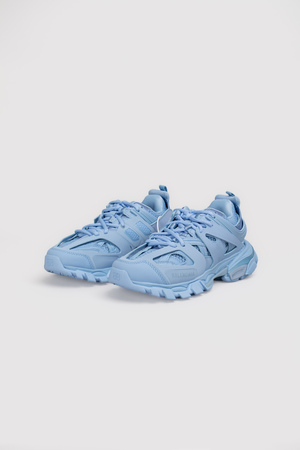 Кросівки track sneaker блакитна шкіра 042127