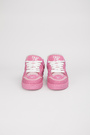 Кроссовки trainer sniaker розовая кожа 041979