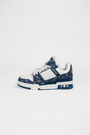 Кроссовки trainer sniaker джинс кожа 041981