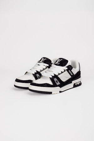 Кросівки trainer sniaker чорний джинс 041984