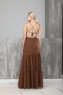 Сукня коричневий текстиль 019793