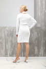 Сукня білий текстиль 020033