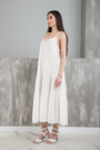 Платье белый текстиль 021002