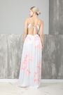 Сукня топ + юбка молочний текстиль 021015