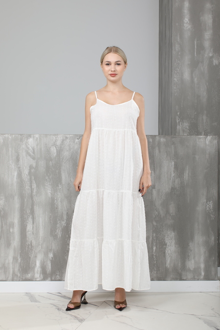 Платье белый текстиль 021184