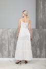 Сукня білий текстиль 021184