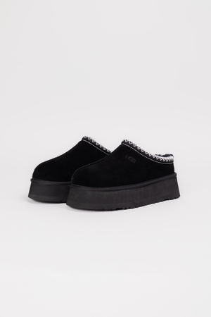 Ugg біла вишивка чорні замш 023466