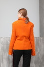 Пиджак 5 пуговиц оранжевый 024518