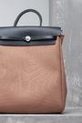 Сумка прямокутна рюкзак коричневий текстиль 025442