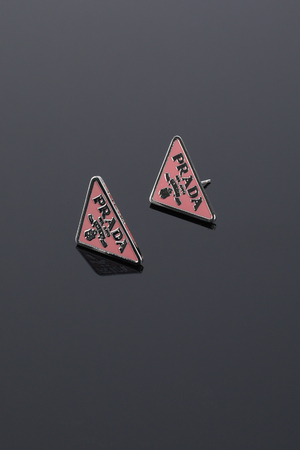 Сережки трикутні рожеві 026128