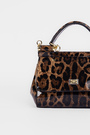 Сумка лого золоте 24 см гепард шкіра 030767