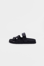 Шльопанці чорна шкіра 031133