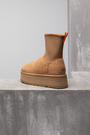 Ugg высокие бежевый замш 032351