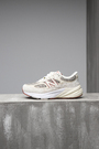 Кроссовки коллаборация с new balance серый+беж текстиль+ кожа 033396