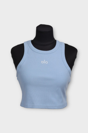 Майка блакитний коттон 035993