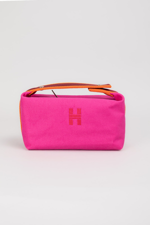 Сумка червоне лого рожевий текстиль 036789