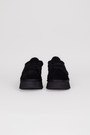 Ugg 2 застібки хутро чорний еко-замш 037390