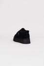 Ugg 2 застібки хутро чорний еко-замш 037390