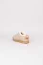 Ugg біле хутро низькі бежева замша 037637