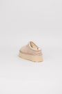 Ugg біло-блакитна вишивка бежевий замш 037738