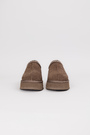 Ugg біло-коричнева вишивка темно-коричневий замш 037739