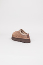 Ugg біло-бежева вишивка коричневий замш 037776