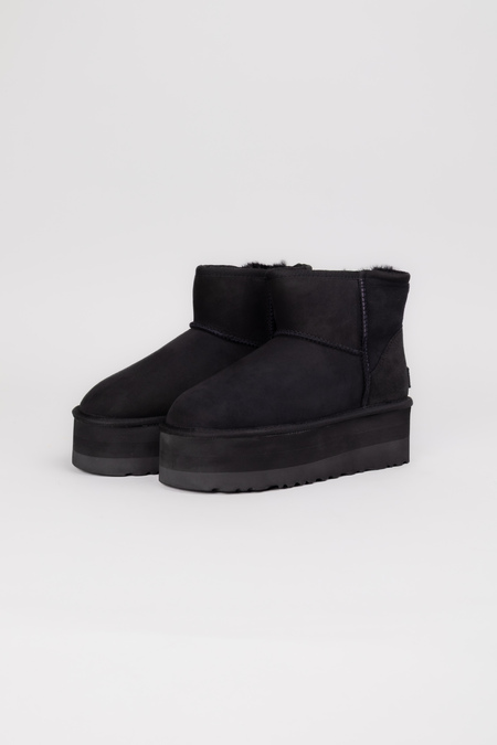 Ugg високі чорний замш 037780