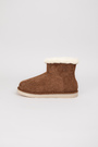 Ugg біле хутро коричневий замш 037955