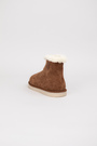 Ugg біле хутро коричневий замш 037955