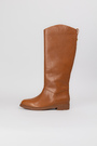 Чоботи високі руда шкіра 037979