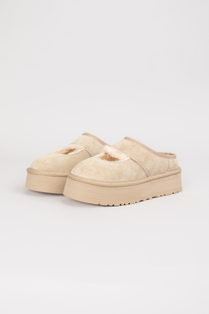 Ugg виріз світло-бежевий замш 037998