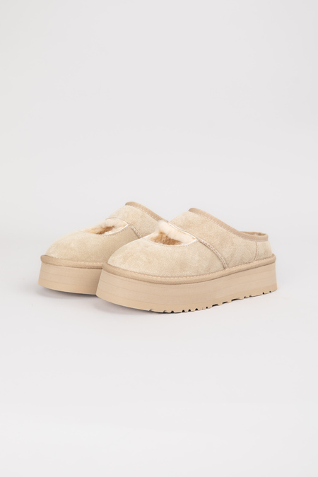 Ugg виріз світло-бежевий замш 037998