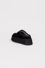 Ugg вырез черный замш 038002