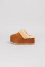Ugg висока підошва рудий замш 038016