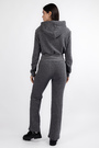 Костюм кофта+штани сірий котон 038084