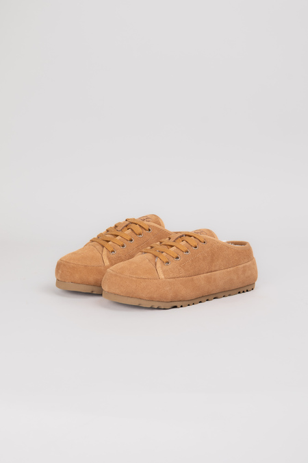 Ugg кроссовки низкие рыжий замш 038139