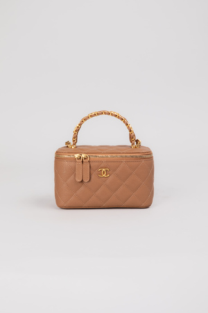 Сумка 16 см золота фурнітура карамель шкіра рельеф 038171