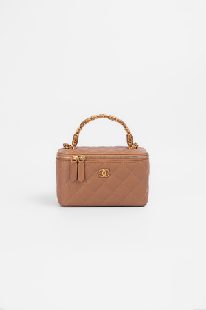 Сумка 16 см золота фурнітура карамель шкіра рельеф 038171