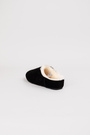 Ugg белый мех черный замш 038207
