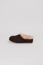 Ugg біле хутро темно-коричневий замш 038217