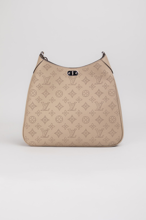 Сумка 30 см монограмм бежевая кожа рельеф 038300