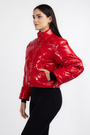 Куртка красная полиэстер 038539