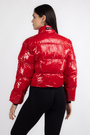 Куртка красная полиэстер 038539