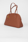 Сумка 43 см коричнева шкіра 038702