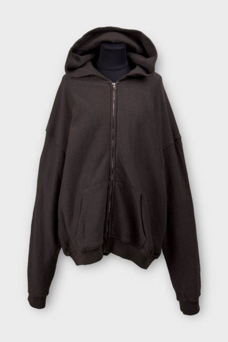 Кофта молния темно-серый текстиль 038784