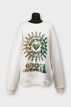 Кофта малюнок різнокольоровий білий текстиль 038790