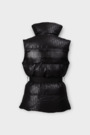 Жилетка чорна з поясом чорний нейлон 038809