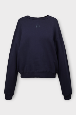 Кофта лого темно-синій текстиль 038816