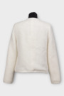 Жакет гудзики молочний котон 038948